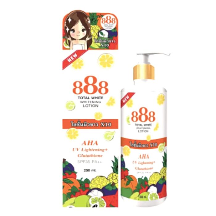 Whitening Lotion Aha Uv Lightening + Glutathione Spf-35 Pa++ 250Ml - Image 1