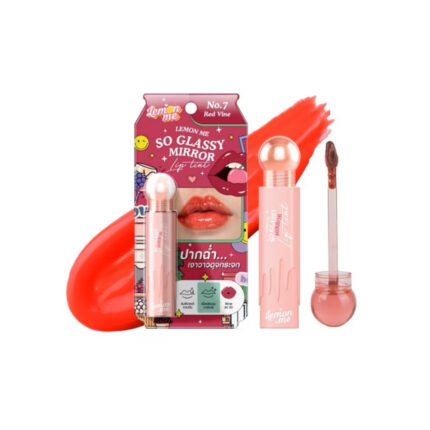 Lemon Me So Glossy Mirror Lip Tint No 7 Red Vine