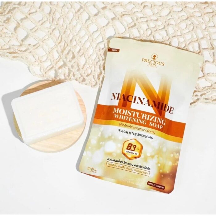 Niacinamide Moisturizing Whitening Bath Soap - Image 1