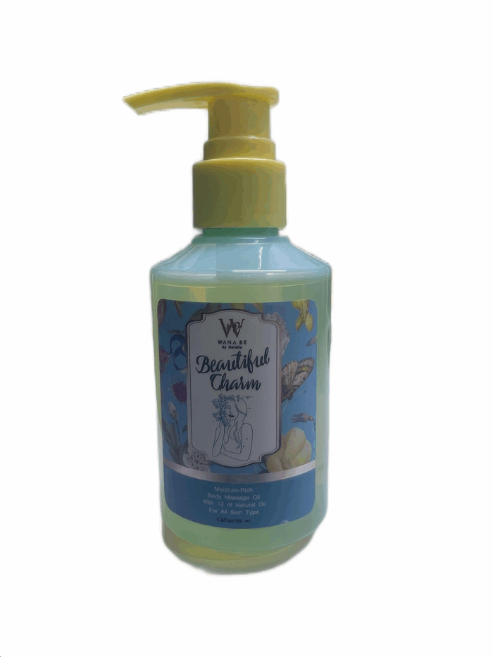 WANA BE BODY MASSAGE OIL BEATIFUL CHARM 150ML - Image 1