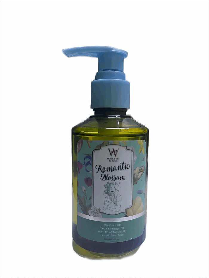WANA BE BOFY MASSGE OIL ROMANTIC BLOSSOM 150ML - Image 1