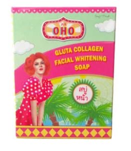 Oho Gluta Collagen Facial Whitening Soap 70G