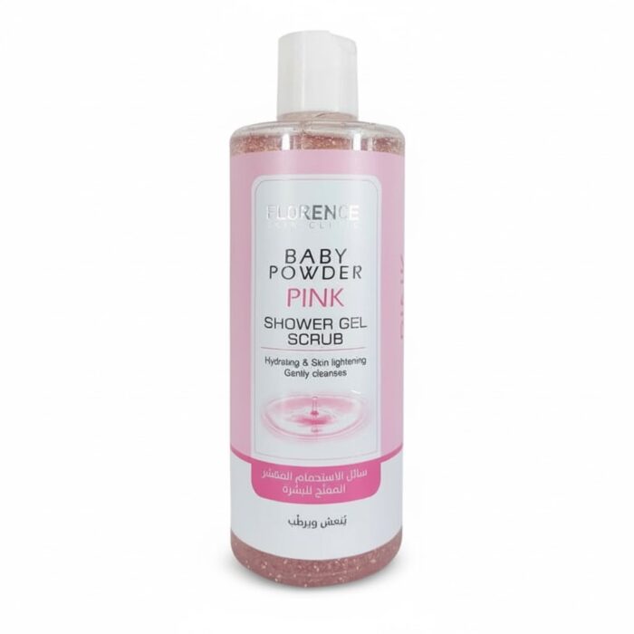 Pink Store - Florence Baby Powder Pink Shower Gel Scrub - 500 Ml - Image 1