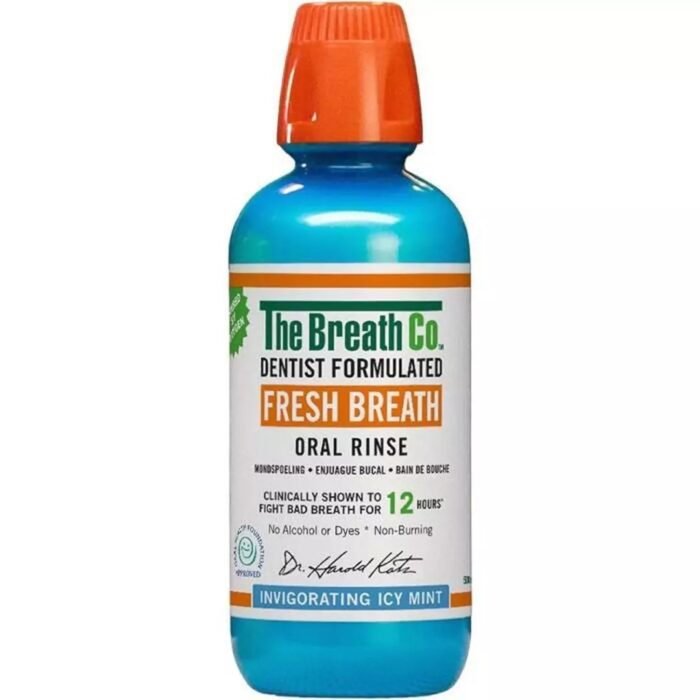 The Breath Co Icy Mint Oral Rinse - Image 1