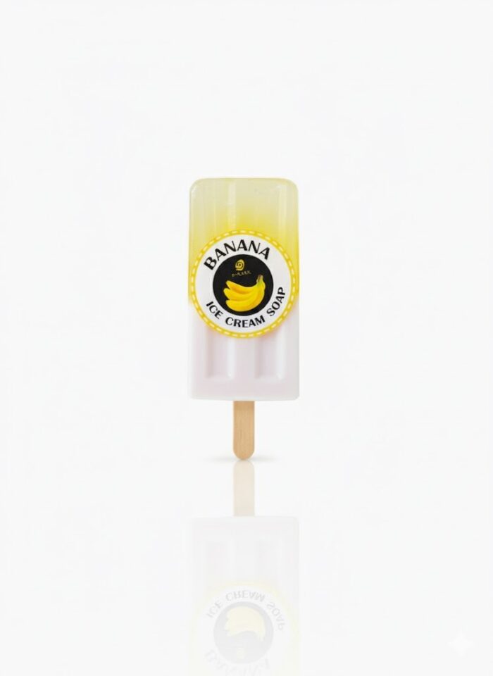 D-Narn Ice Cream Soap Banan 100g - Image 1