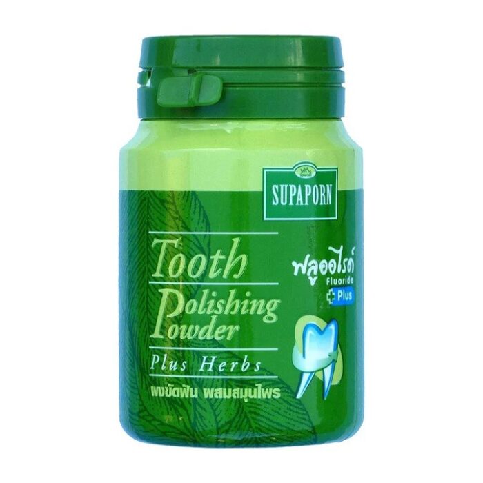SUPAPORN TOOTH POLISHING POWDER THAI TOOTHPASTE PLUS HERB FRESHEN BREATH - Image 1