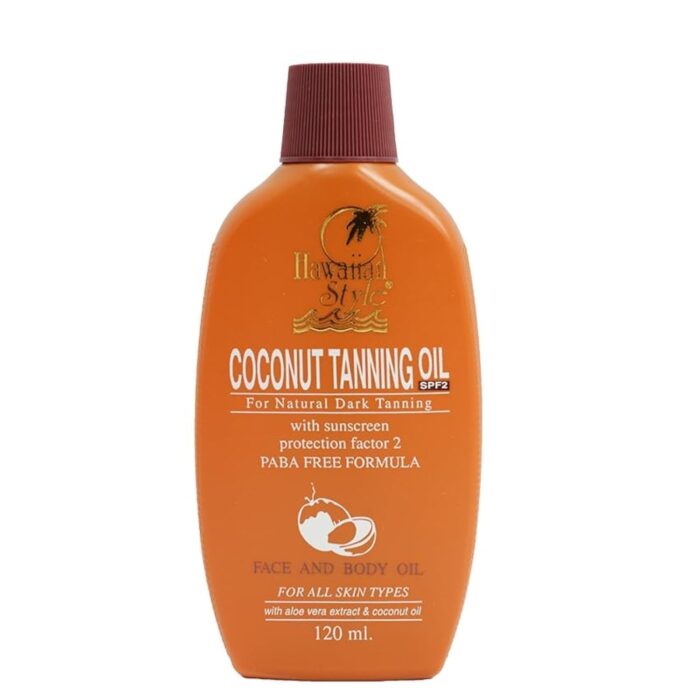 Hawaiian Style Tanning Oil SPF2 120ml - Image 1