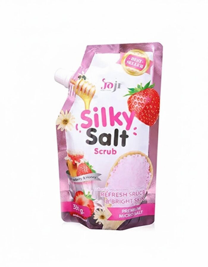 Joji Strawberry Honey Salt Scrub 350g - Image 1