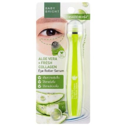 Baby Bright Aloe Vera Fresh Serum Eye Roller Serum 15Ml