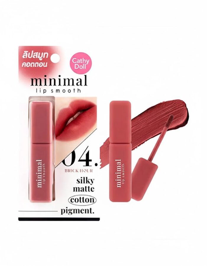 CATHY DOLL MINIMAL LIP SMOOTH 04 BRICK HOUR - Image 1