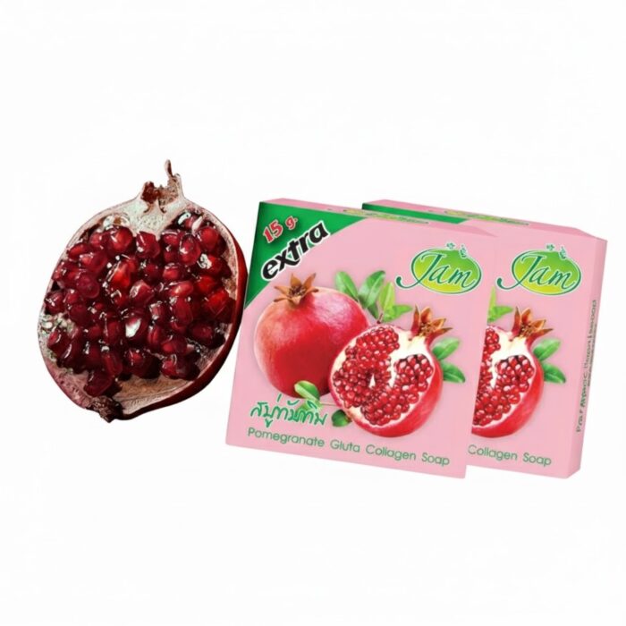 POMEGRANATE GLUTA COLLAGEN SOAP 65g - Image 1