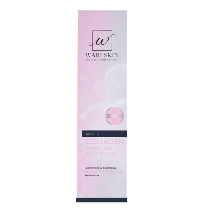 Wari Skin White Collagen Whitening Body Lotion  Ultimate Valu Care 200G - Image 1