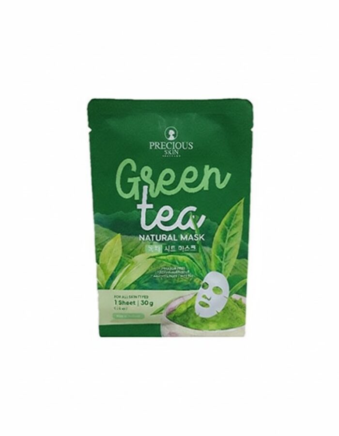 Precious Skin Green Tea Facemask - Image 1