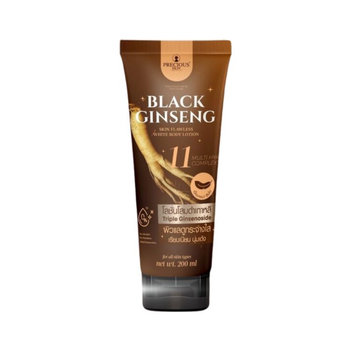 PRECIOUS BLACK GINSENG SKIN FLAWLESS WHITE BODY LOTION - Image 1