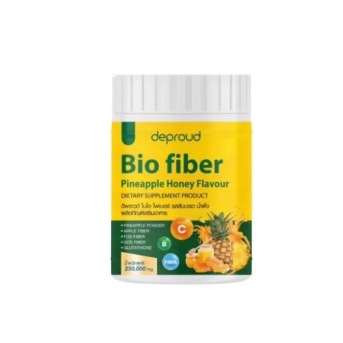 Deproud Bio Fiber Pineapple Honey Lime Vitamin C B Powder Drink Supplement 250g - Image 1