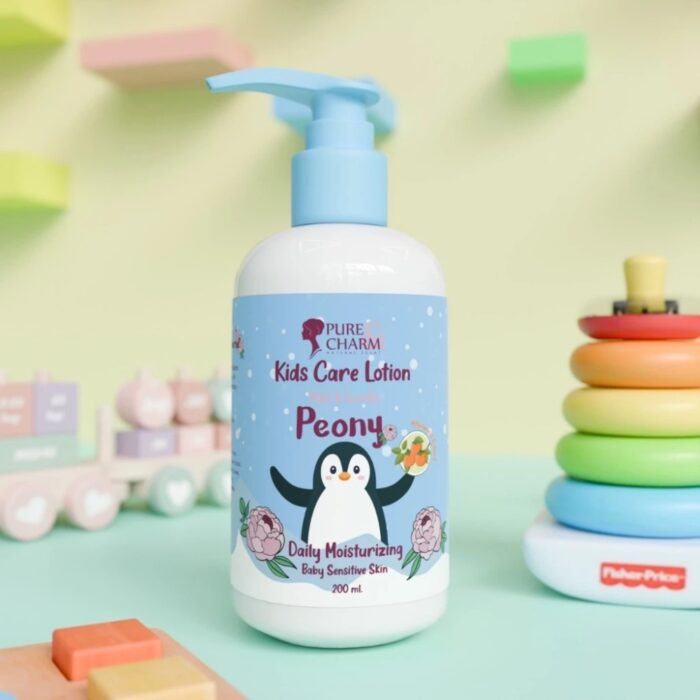 Pure Charm Kids Care Lotion Peony 200 Ml - Image 1